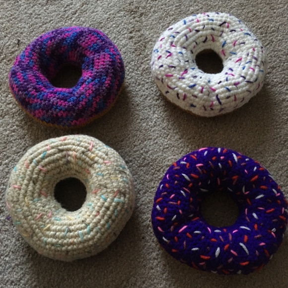 Hand-Crafted Crocheted Donuts - Picture 3 of 9